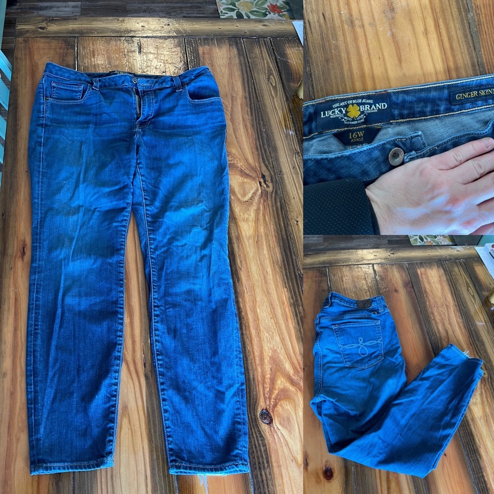 Lucky brand plus size jeans